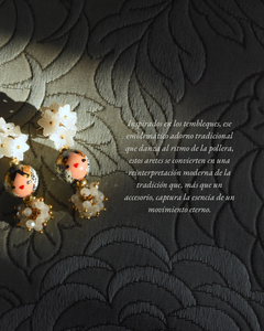 Aretes Estelita Floripondia.
