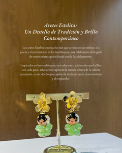 Aretes Estelita fiuscha