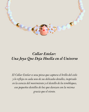 Cargar imagen en el visor de la galería, Collar Estela Perlado singular
