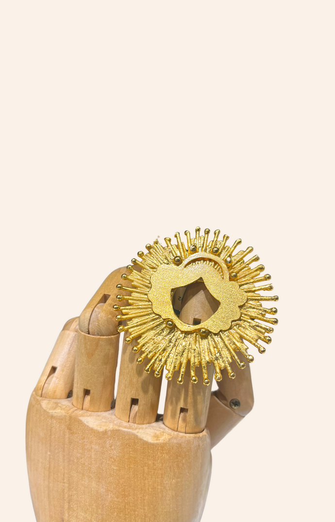 Anillo Corazón del universo. Tu mi encanto Joyas.