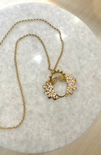 Cargar imagen en el visor de la galería, Collar Heredera XL con plata, con perlas.
