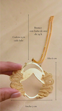 Cargar imagen en el visor de la galería, Collar Heredera XL con plata, con perlas.
