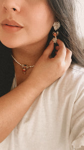 Aretes Estelita Floripondia.