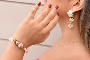 Aretes Estelita Floripondia.