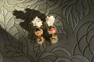 Aretes Estelita Floripondia.